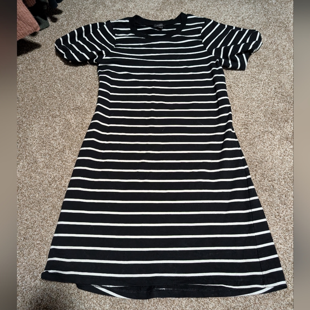 Halogen Stripped Dress